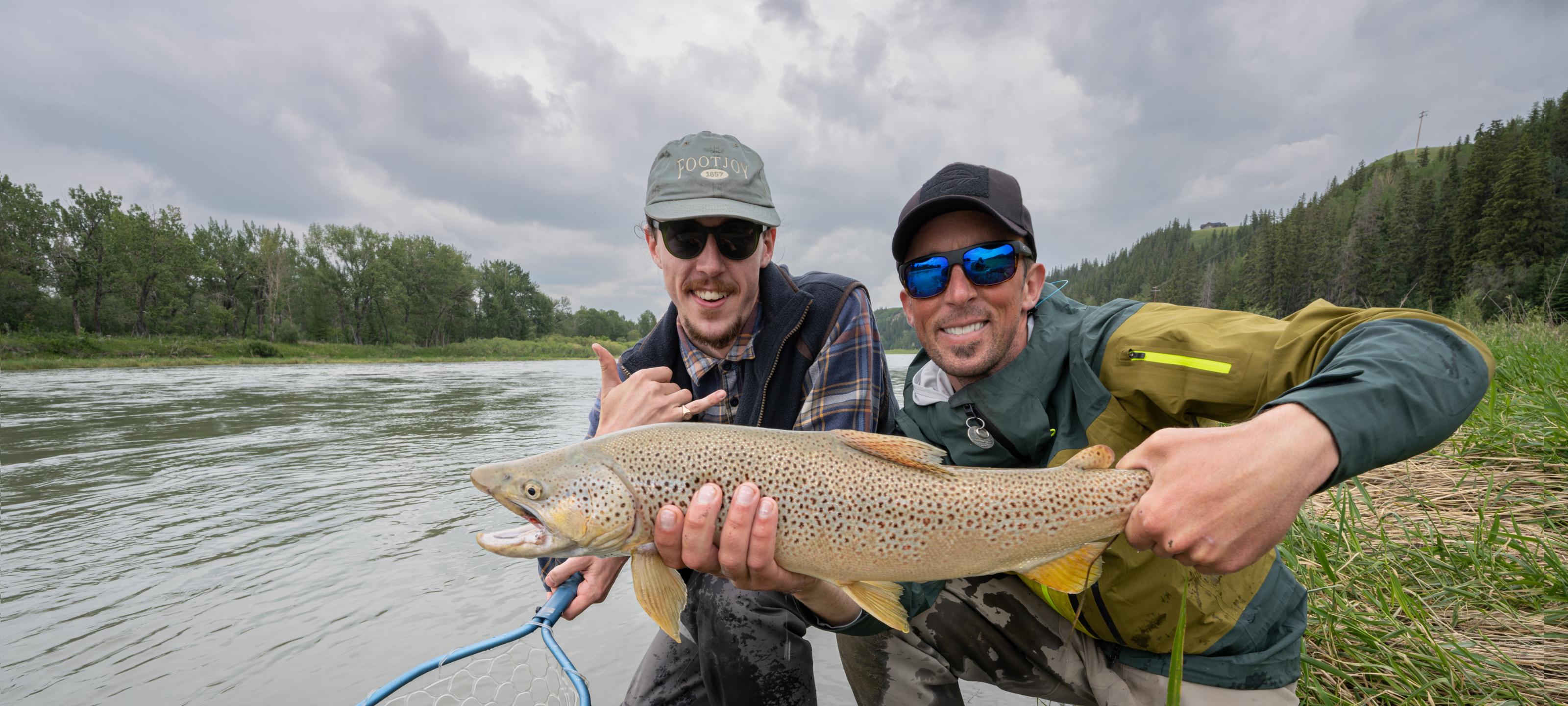 Cloud Nine Troutfitters Guided Bow River Fly Fishing